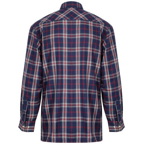 Mens Fleece Lined Check Shirt