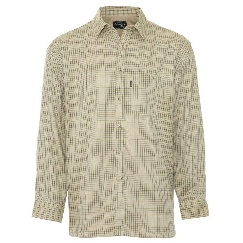 Mens Fleece Lined Check Shirt