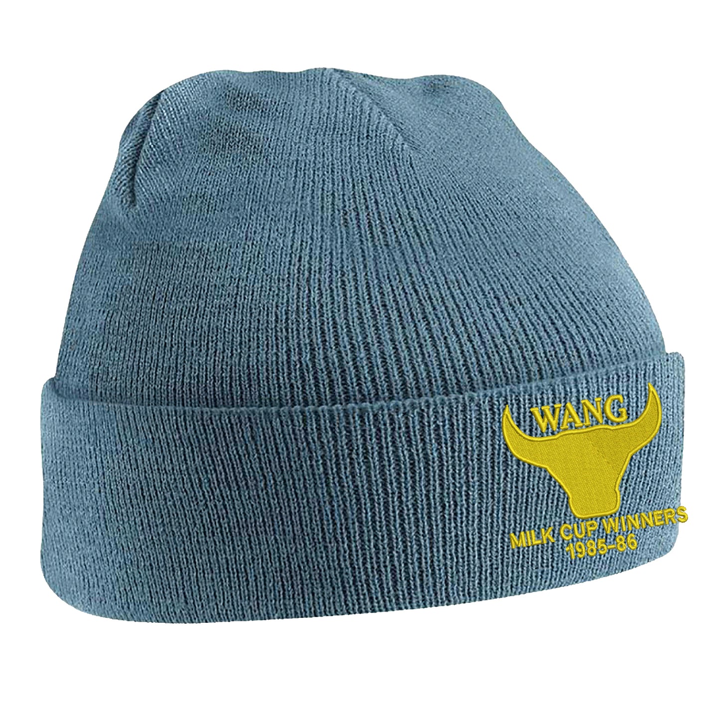 Retro Oxford Milk Cup Winners 1985-86 Embroidered Beanie Hat