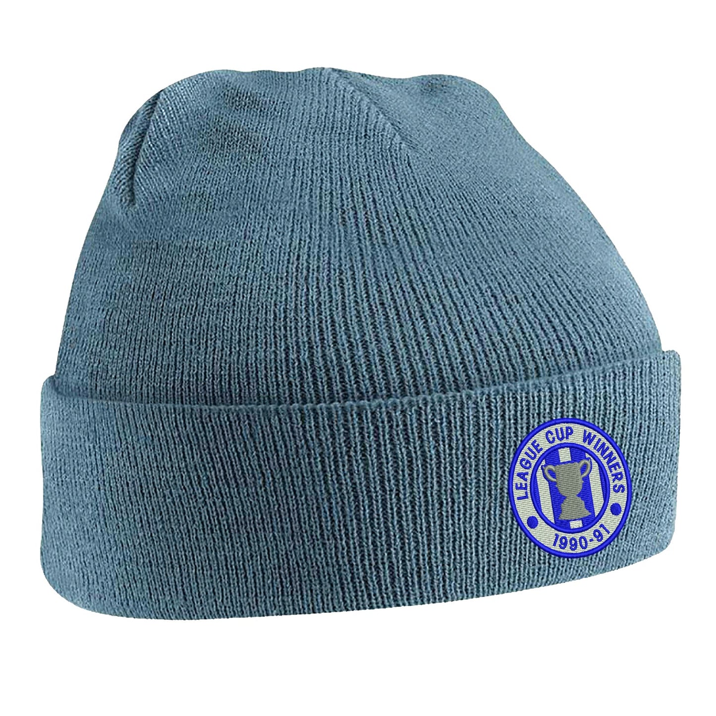 Retro Sheffield Wednesday League Cup Winners 1991 Beanie Hat
