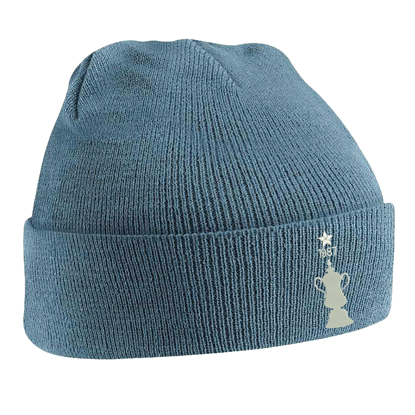 Retro Coventry FA Cup Winners Embroidered Beanie Hat