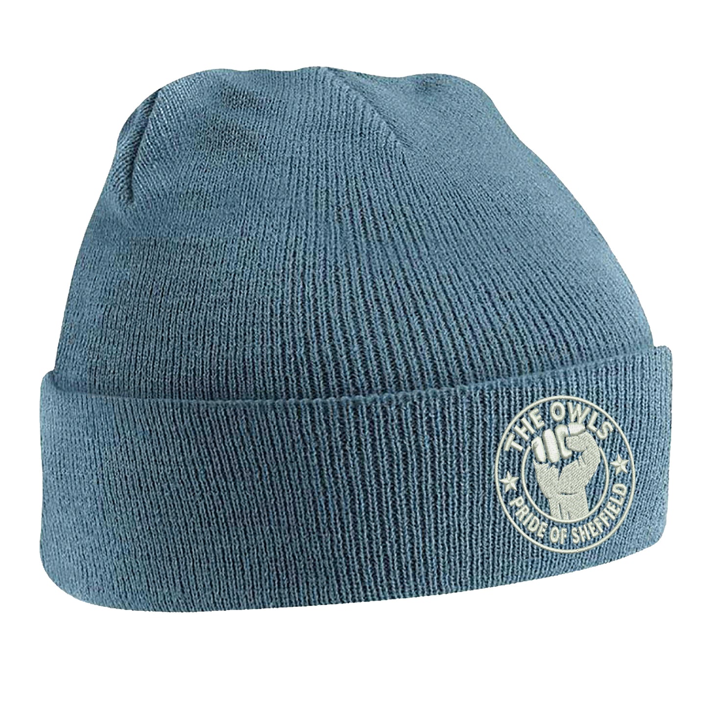 The Owls Pride of Sheffield Embroidered Beanie Hat