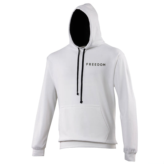 Freedom Charlie Kirk Contrast Hoodie