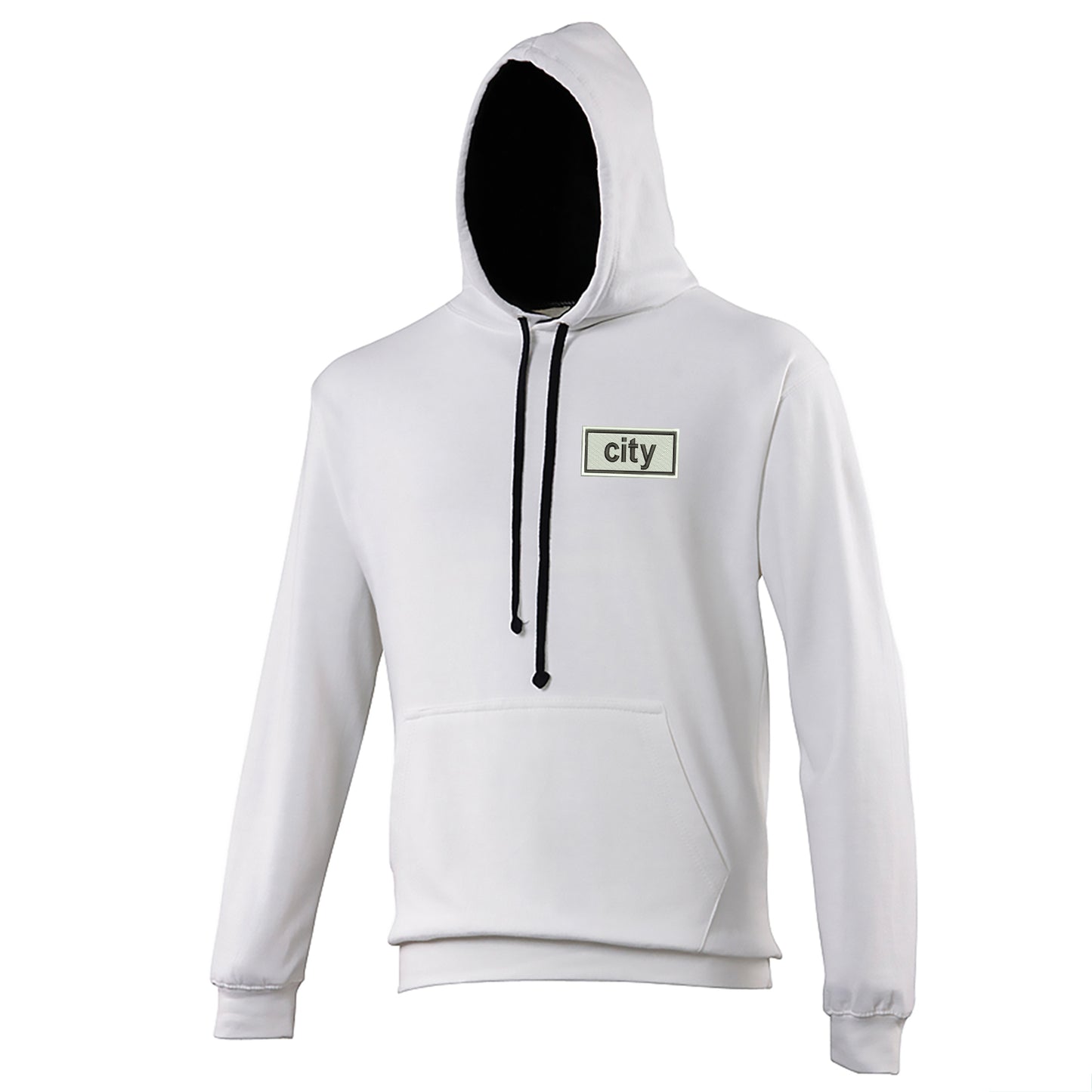 City Oasis Embroidered Contrast Hoodie
