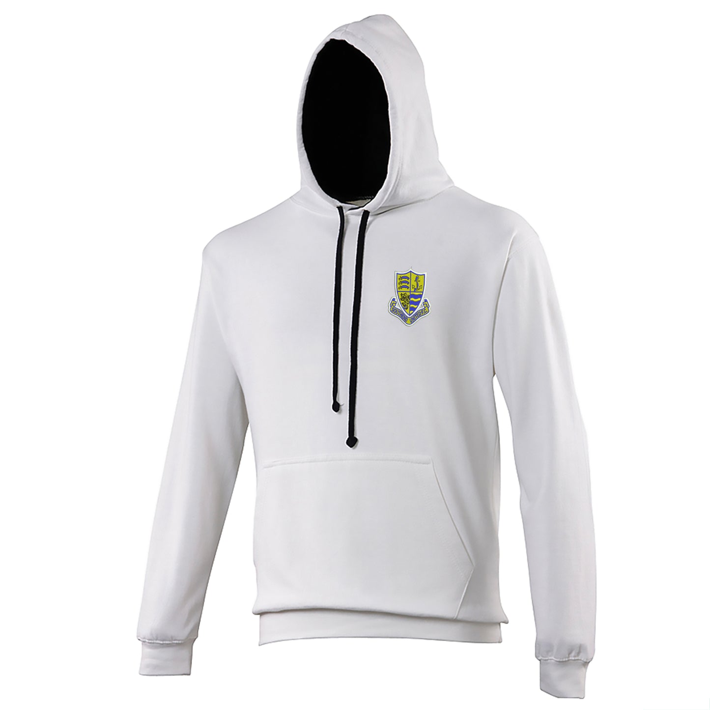 Retro Southend 1982 Embroidered Contrast Hoodie