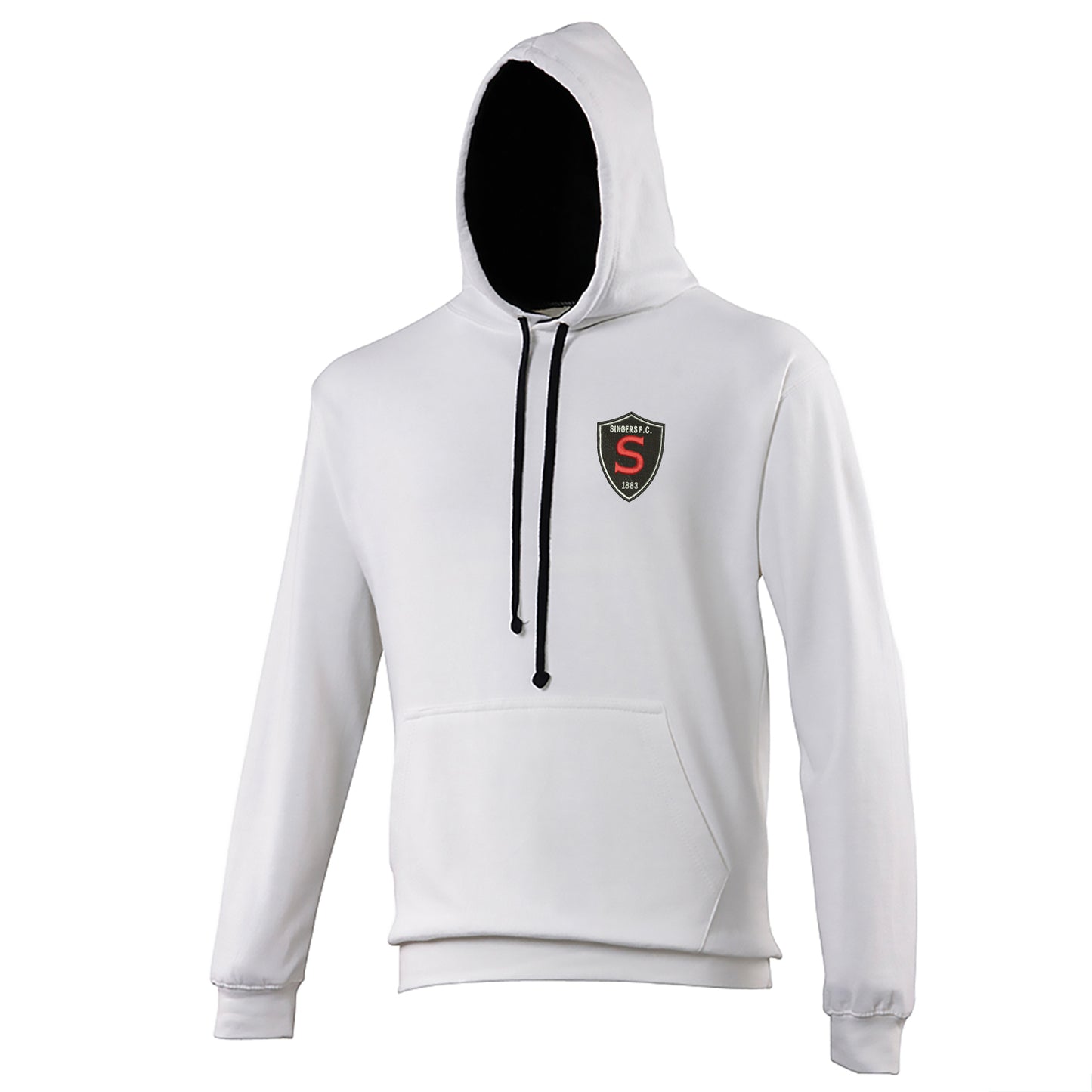 Retro Singers FC Embroidered Contrast Hoodie