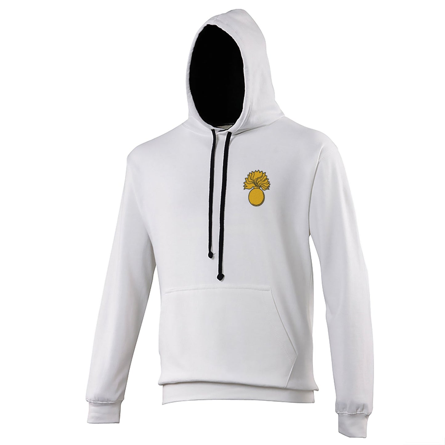 Grenadier Guards Cap Badge Embroidered Contrast Hoodie