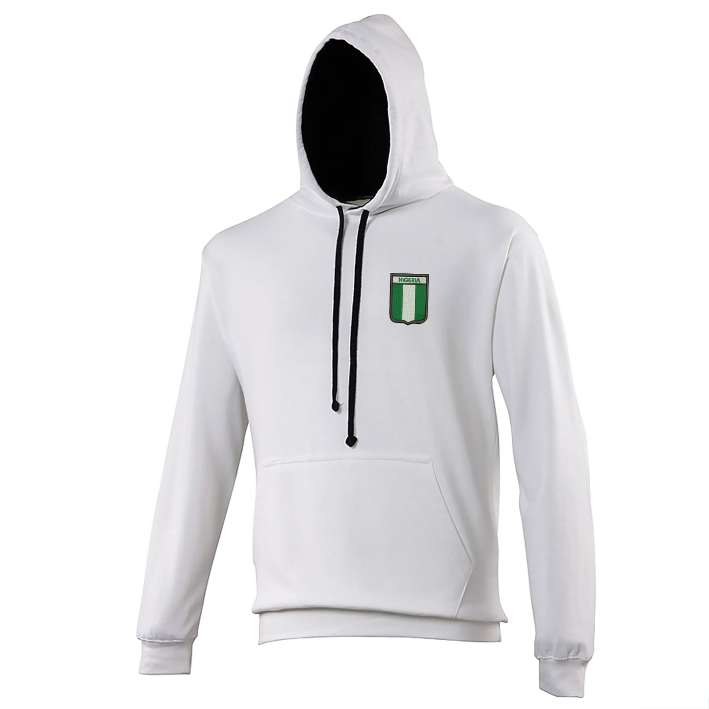 Flag of Nigeria Shield Hoodie