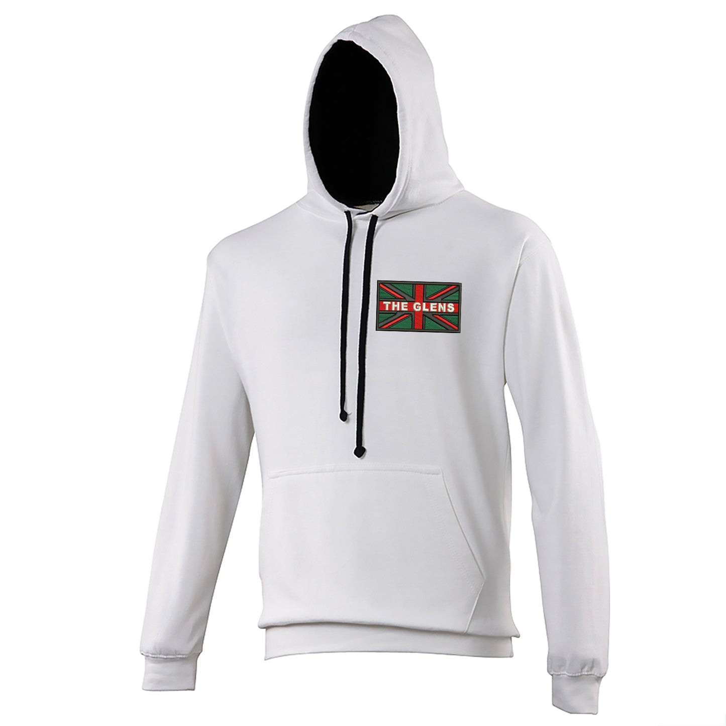 The Glens Coloured Union Jack Hoodie