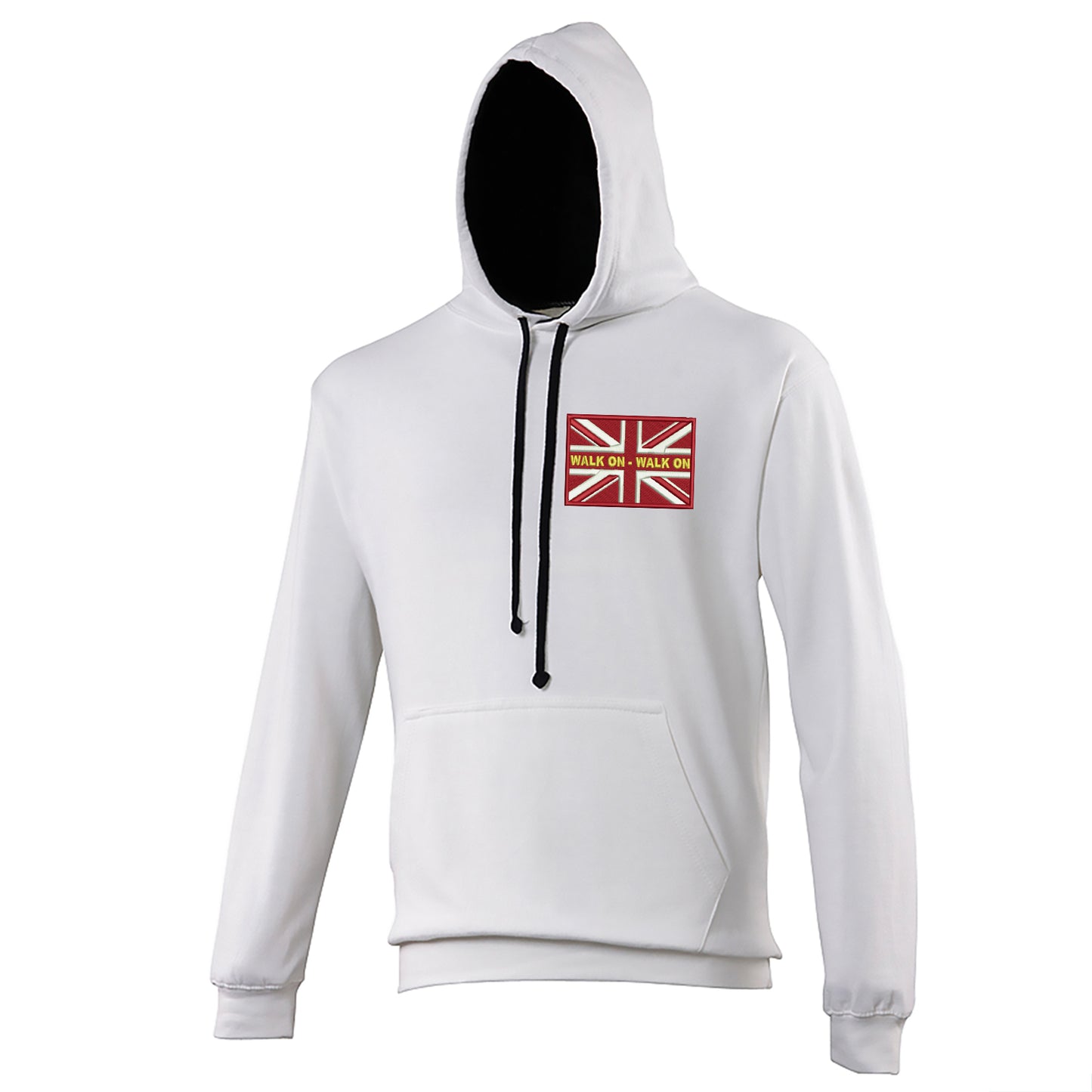 Walk On Walk On Coloured Union Jack Hoodie
