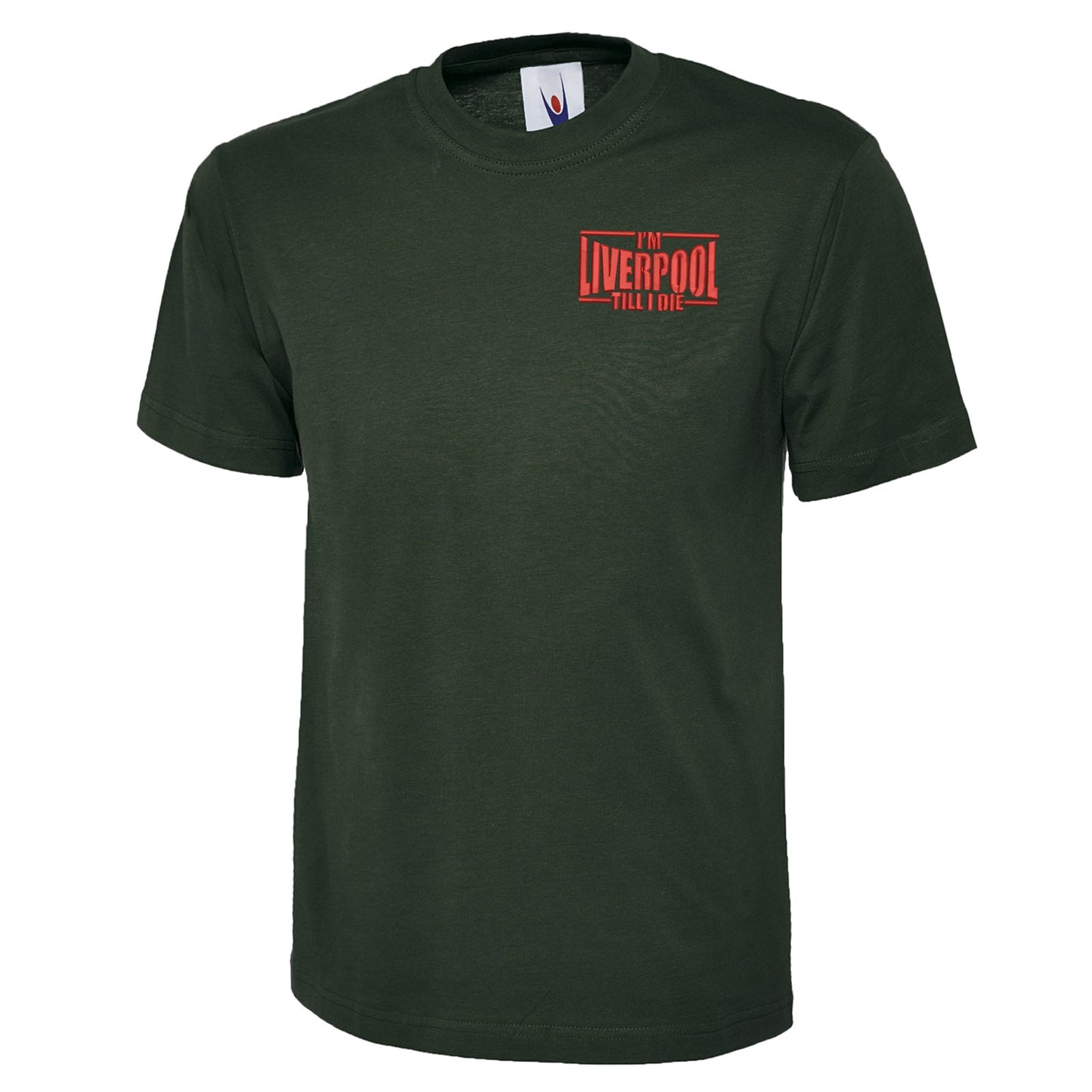 I'm Liverpool Till I Die Embroidered Classic T-Shirt