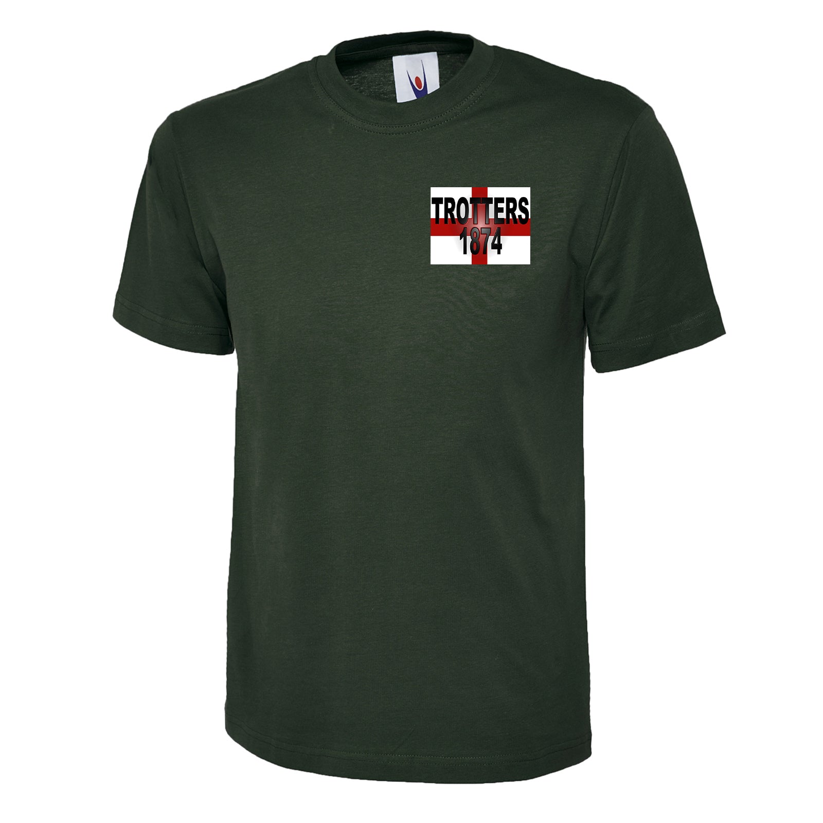 Trotters 1874 England Flag T Shirt