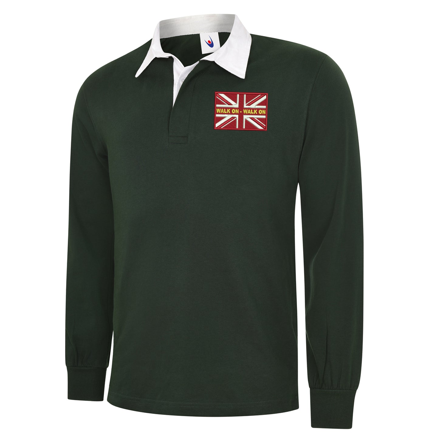 Walk On Walk On Coloured Union Jack Rugby Shirt