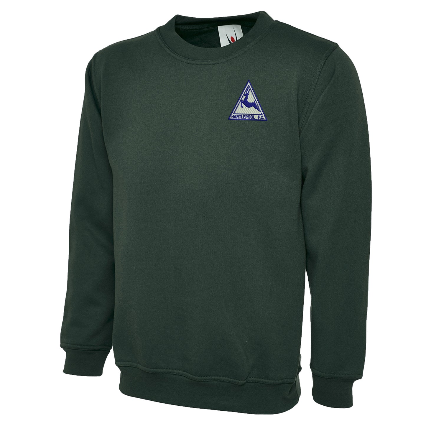 Retro Hartlepool Embroidered Classic Sweatshirt