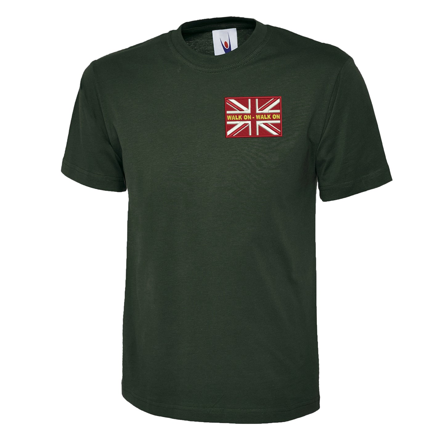 Walk On Walk On Coloured Union Jack T Shirt