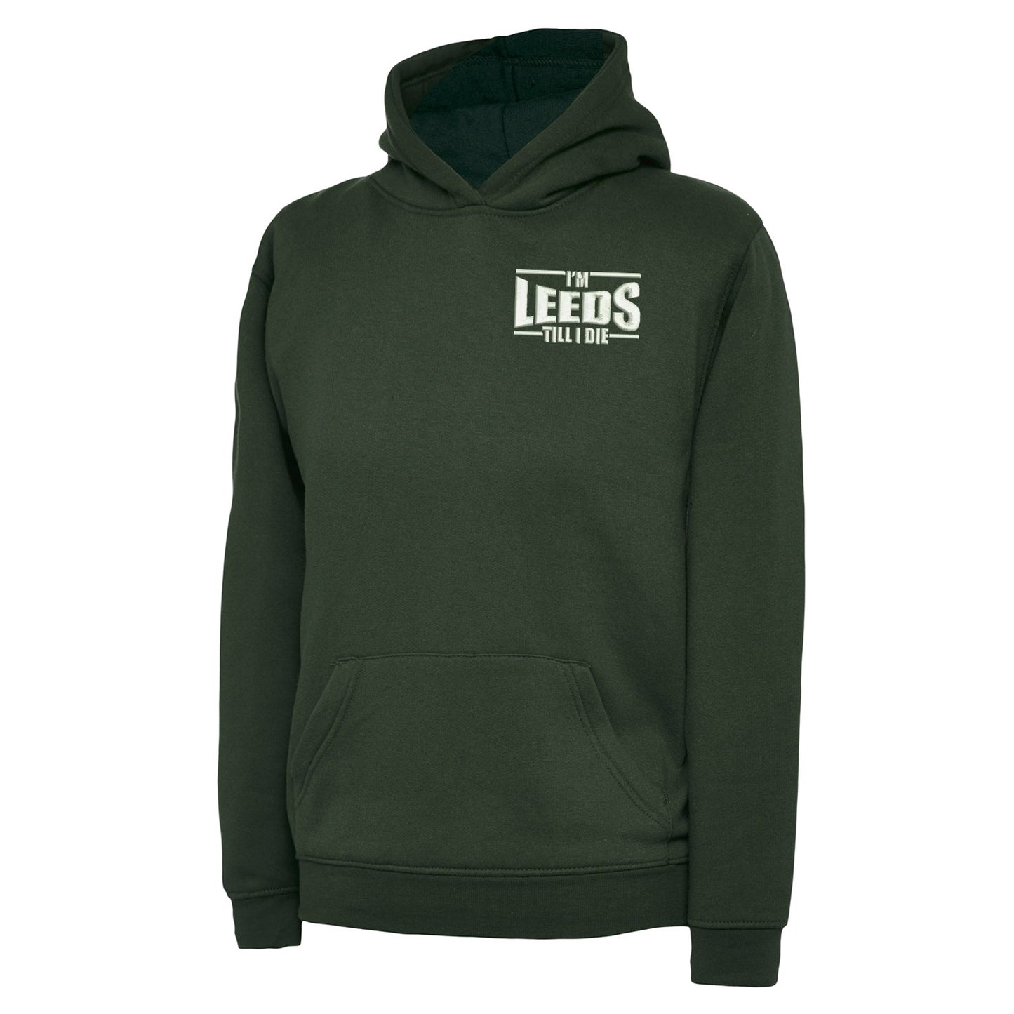 I'm Leeds Till I Die Embroidered Children's Hoodie