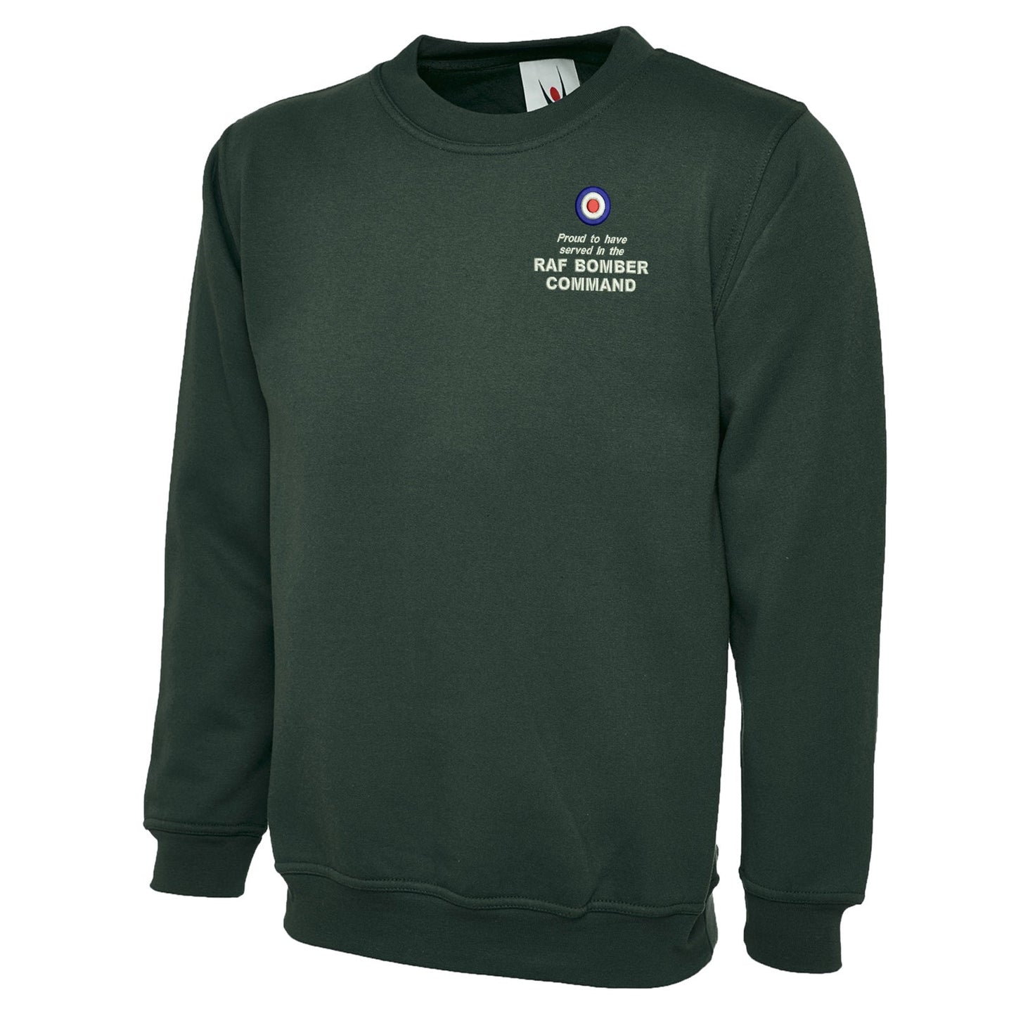 Proud to Have Served in The RAF Bomber Command Embroidered Classic Sweatshirt