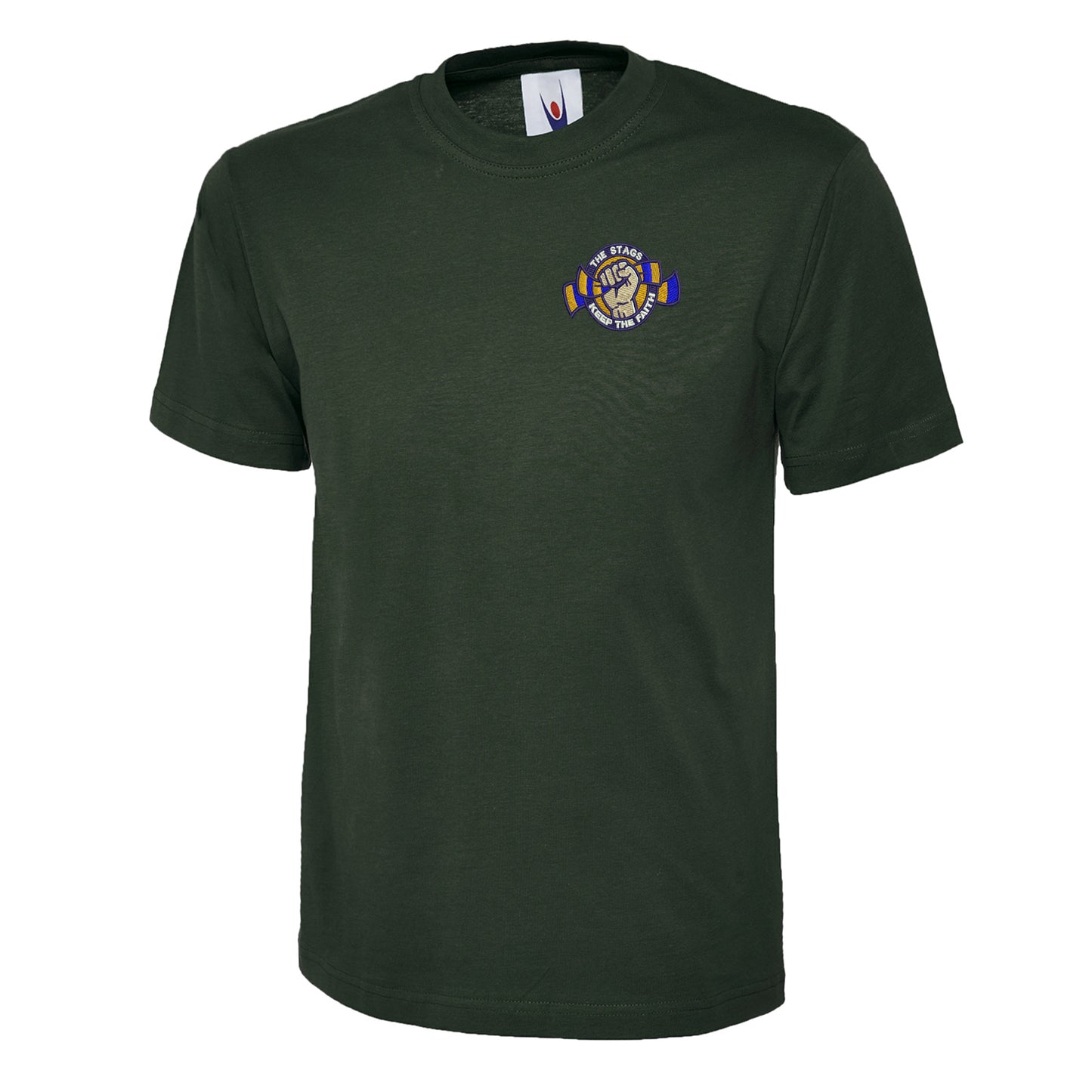 The Stags Keep The Faith Embroidered Children's T-Shirt