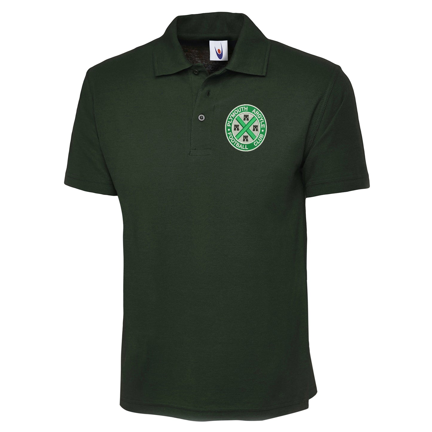 Retro Plymouth 1911 Embroidered Classic Polo Shirt