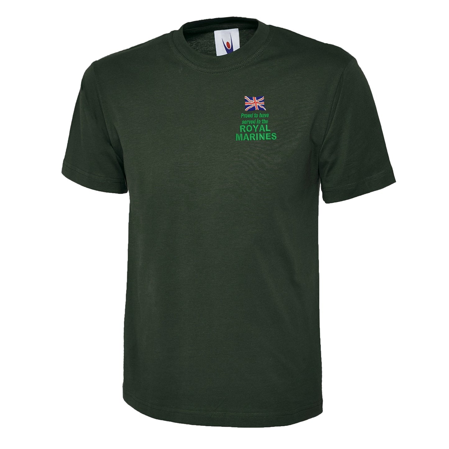 Proud to Have Served in The Royal Marines Embroidered Children's T-Shirt