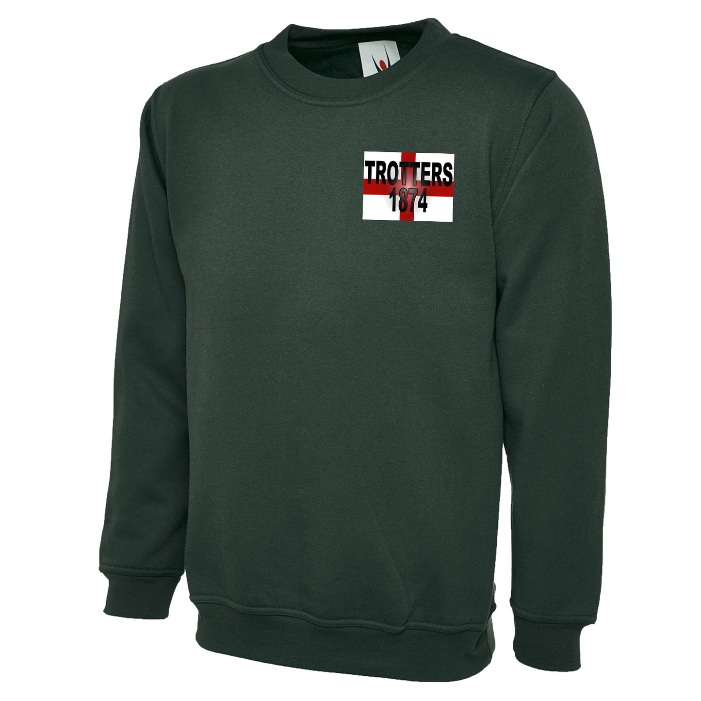 Trotters 1874 England Flag Sweatshirt