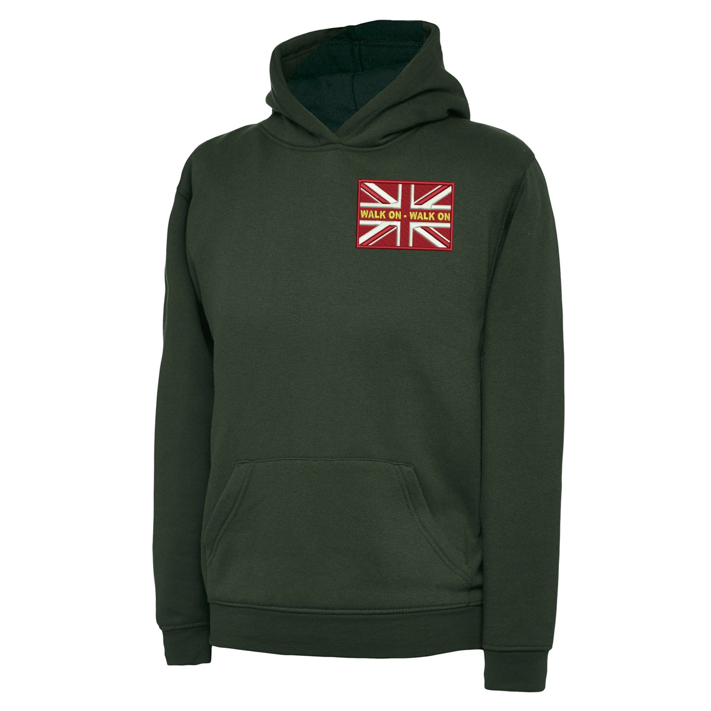 Walk On Walk On Coloured Union Jack Hoodie