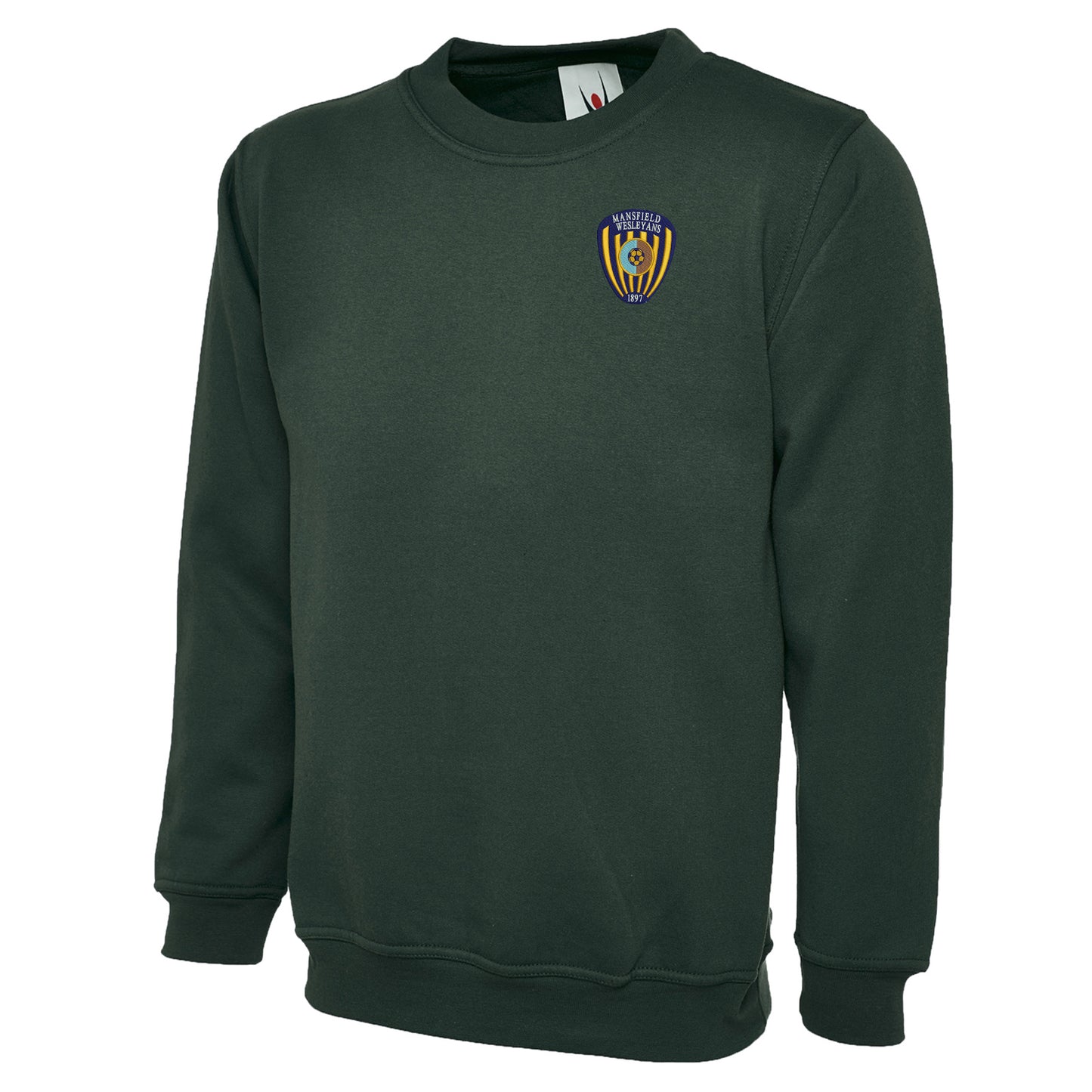 Retro Mansfield Wesleyans Embroidered Classic Sweatshirt