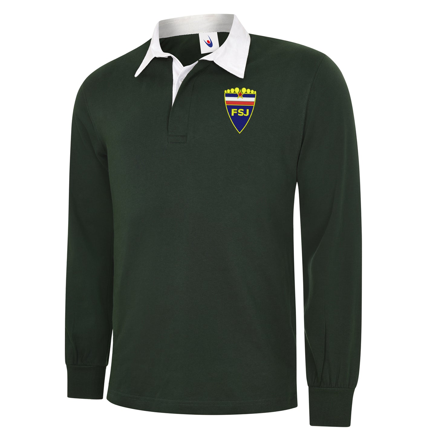 Retro Yugoslavia 1945 Embroidered Classic Rugby Shirt
