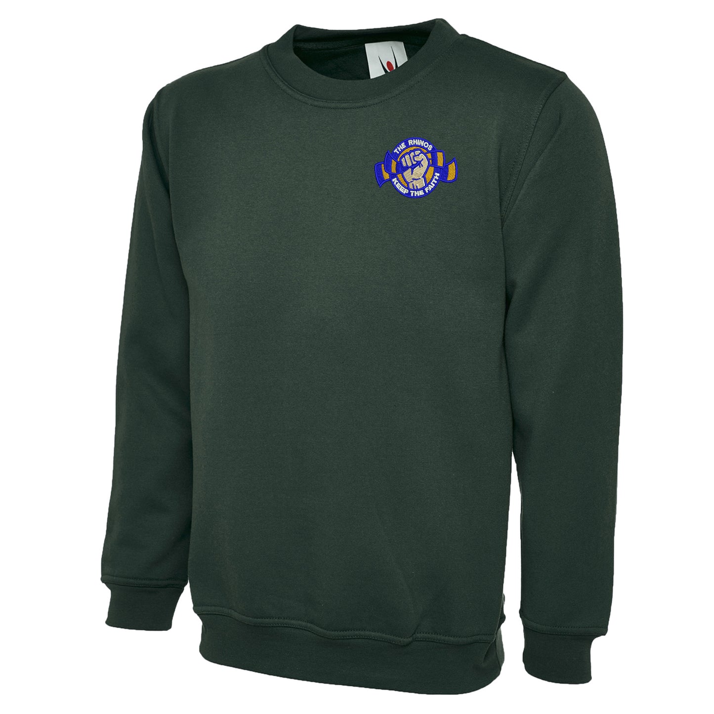 The Rhinos Keep The Faith Embroidered Classic Sweatshirt