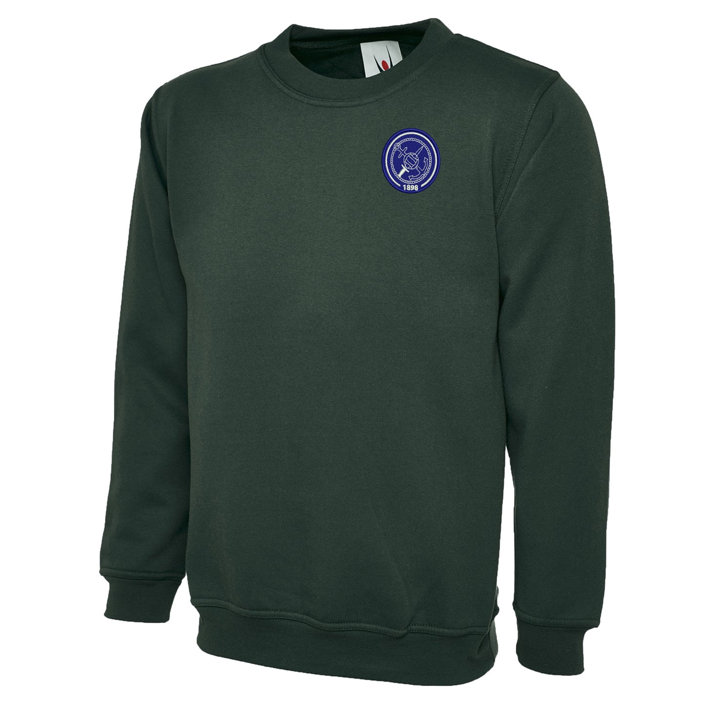Retro Portsmouth 1898 Embroidered Classic Sweatshirt