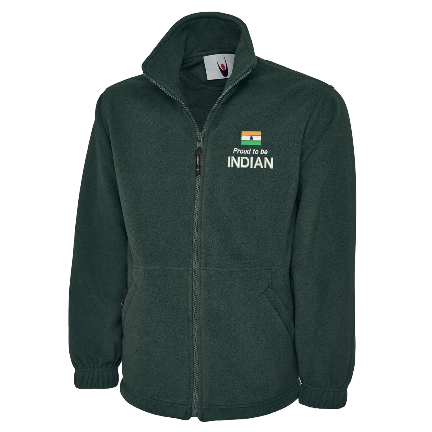 Proud to be Indian Embroidered Premium Fleece