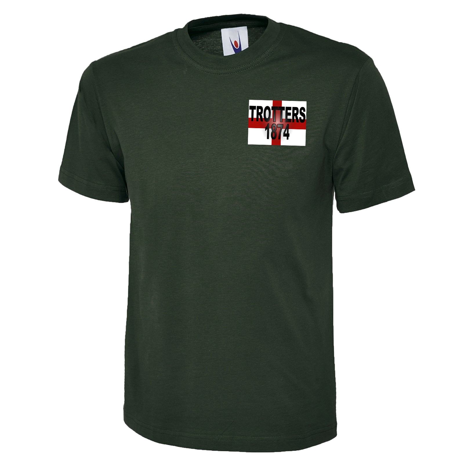 Trotters 1874 England Flag T Shirt