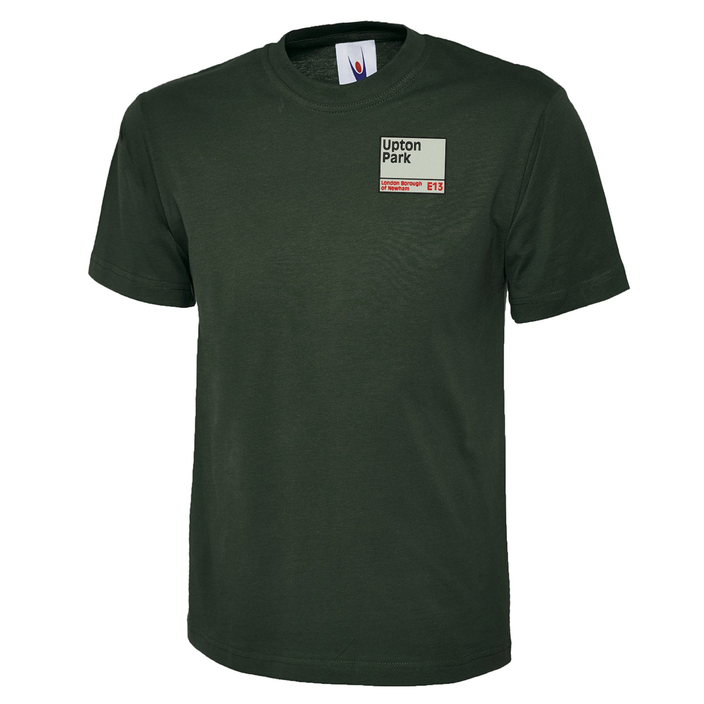 Retro Upton Park E13 Embroidered Classic T-Shirt