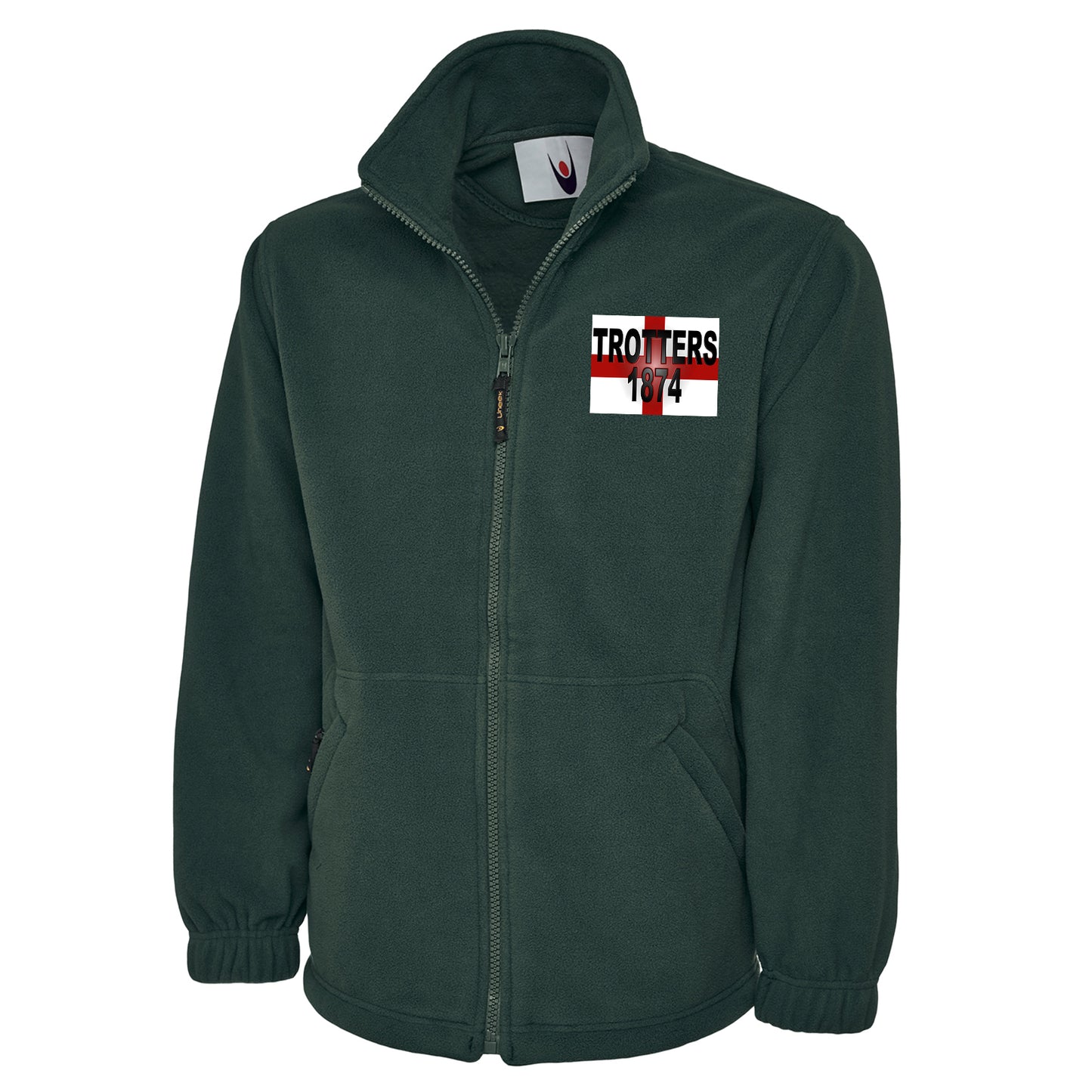 Trotters 1874 England Flag Fleece Jacket