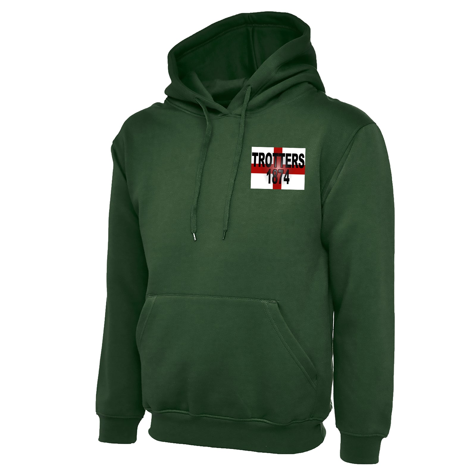 Trotters 1874 England Flag Hoodie