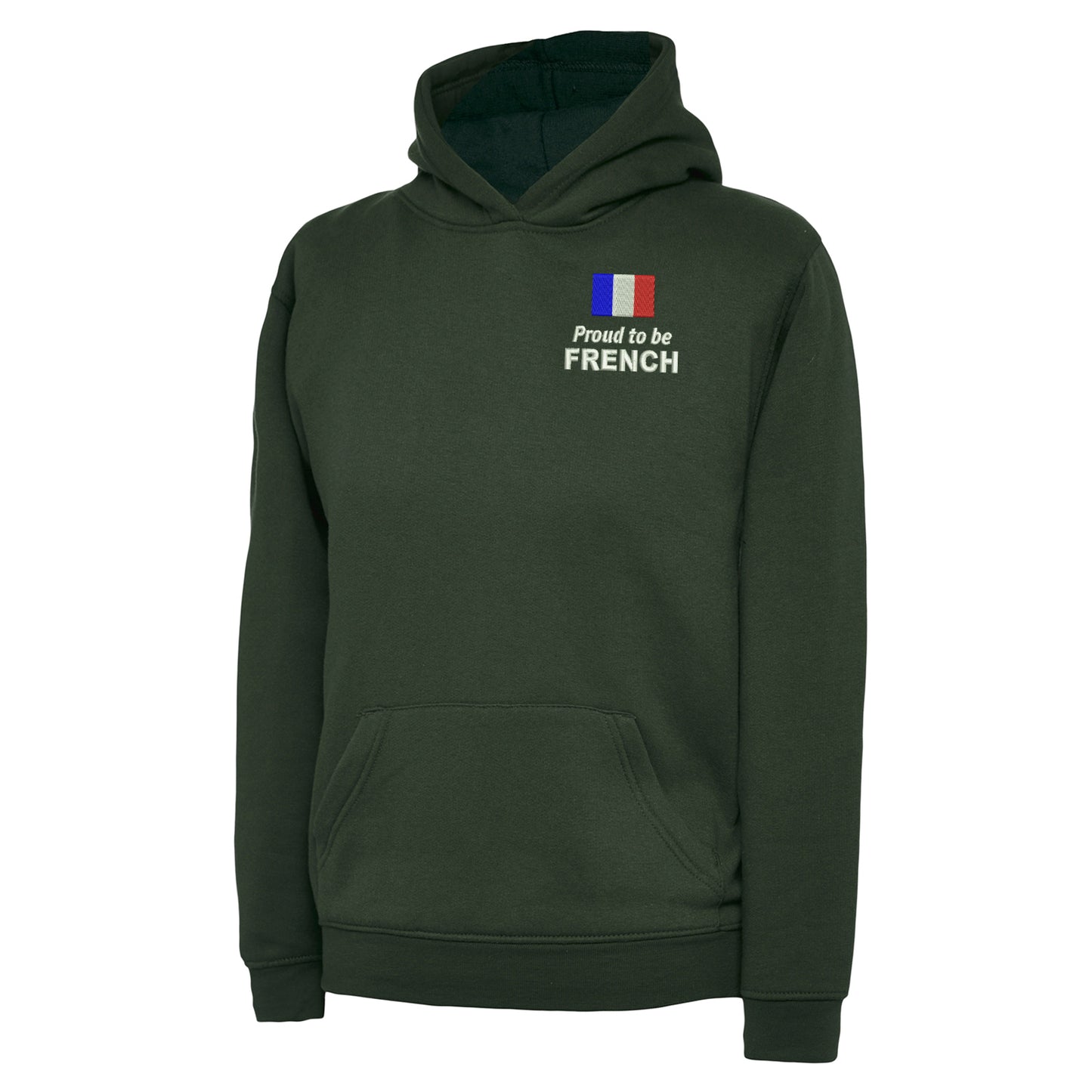 Proud to be French Embroidered Children's Hoodie