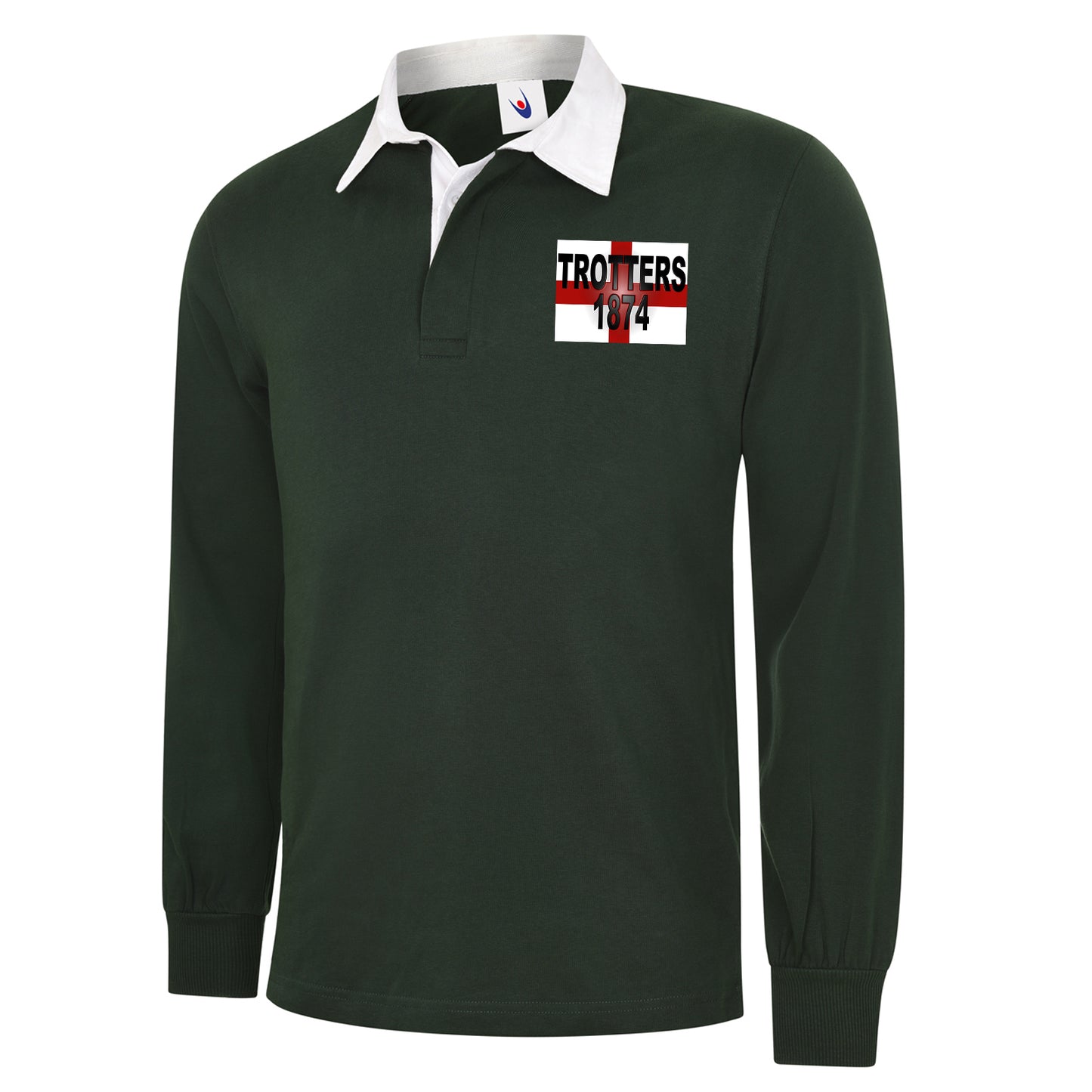 Trotters 1874 England Flag Rugby Shirt