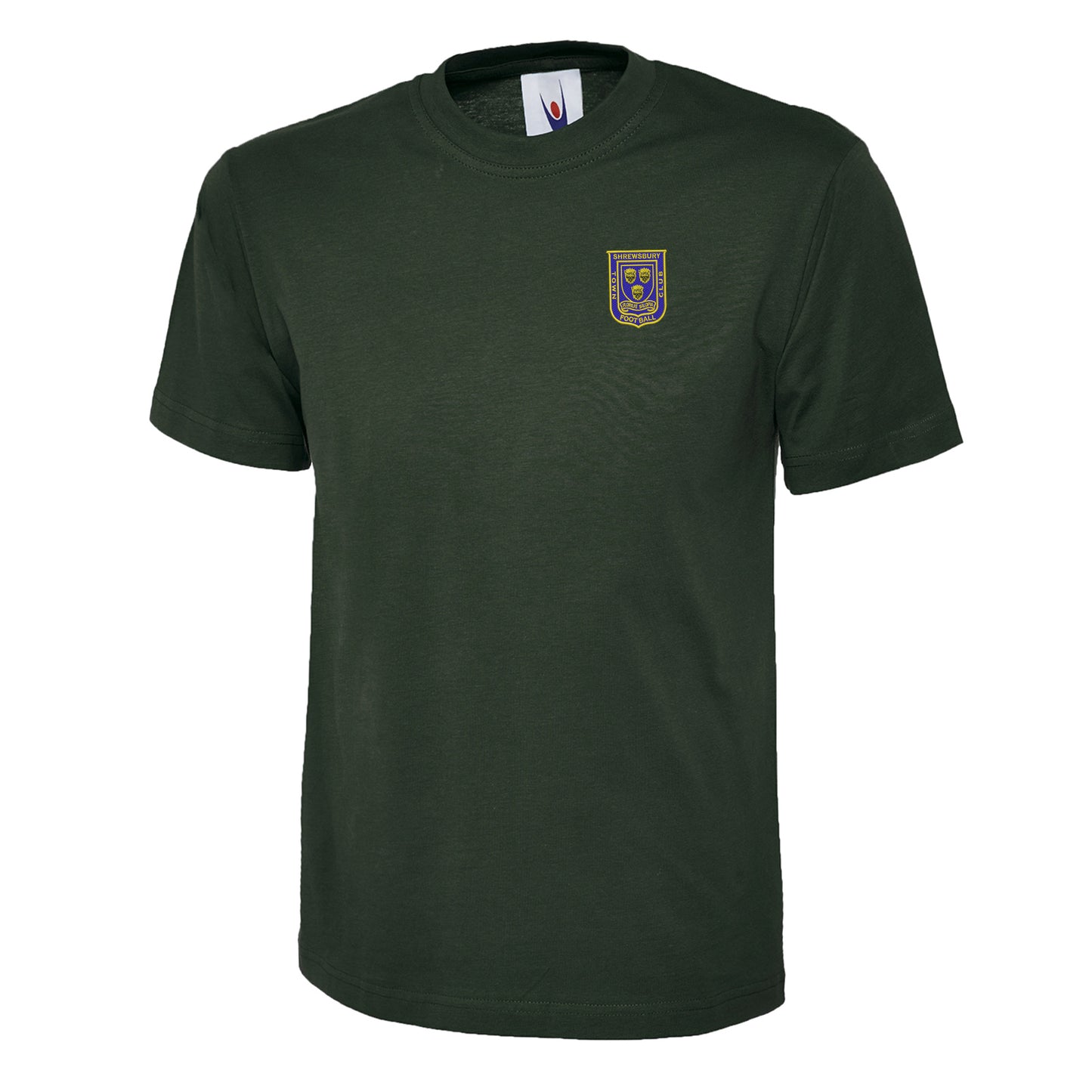 Retro Shrewsbury 1970 Embroidered T Shirt