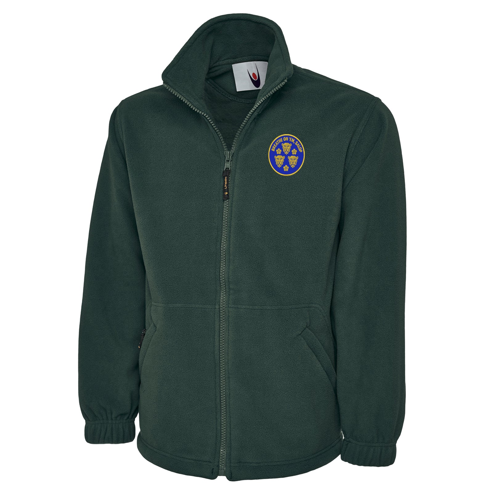 Shrewsbury Town Breathe on em Salop Fleece Jacket