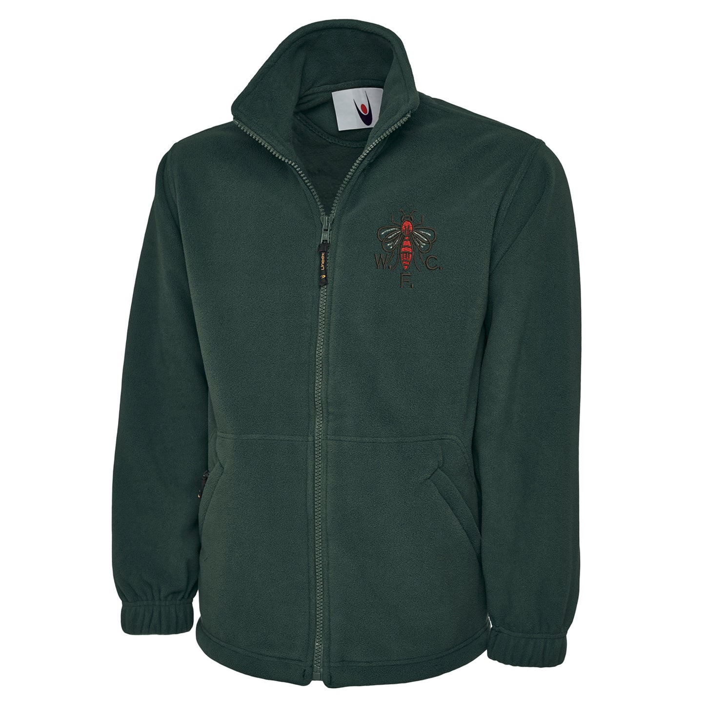 Retro Watford Embroidered 1972 Premium Fleece Jacket