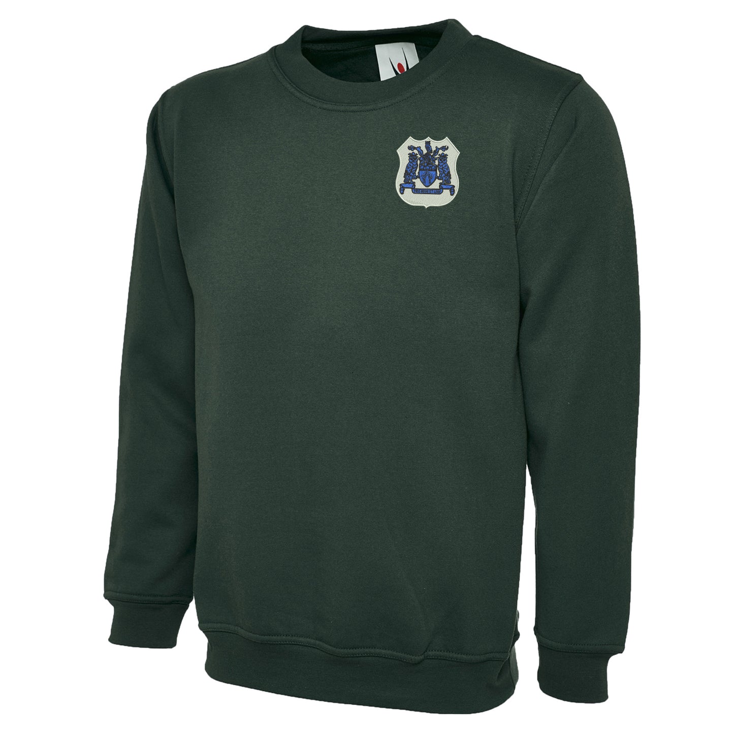Retro Leeds 1950s Embroidered Classic Sweatshirt