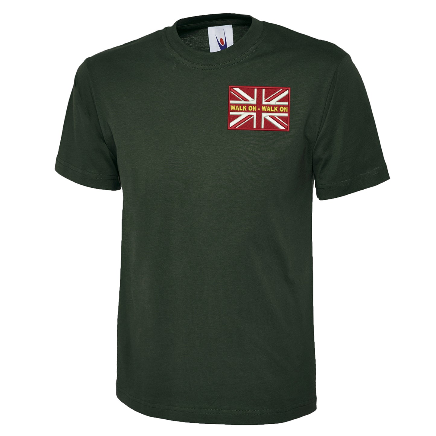 Walk On Walk On Coloured Union Jack T Shirt