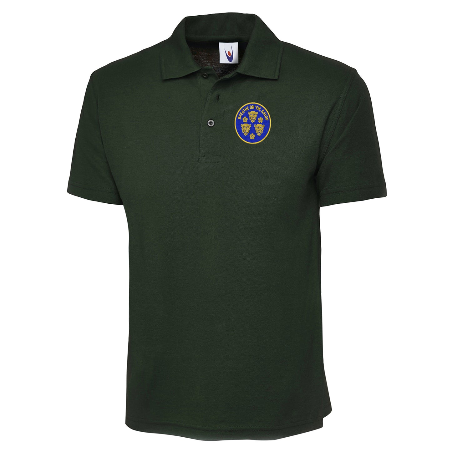 Breathe on em Salop Embroidered Classic Polo Shirt