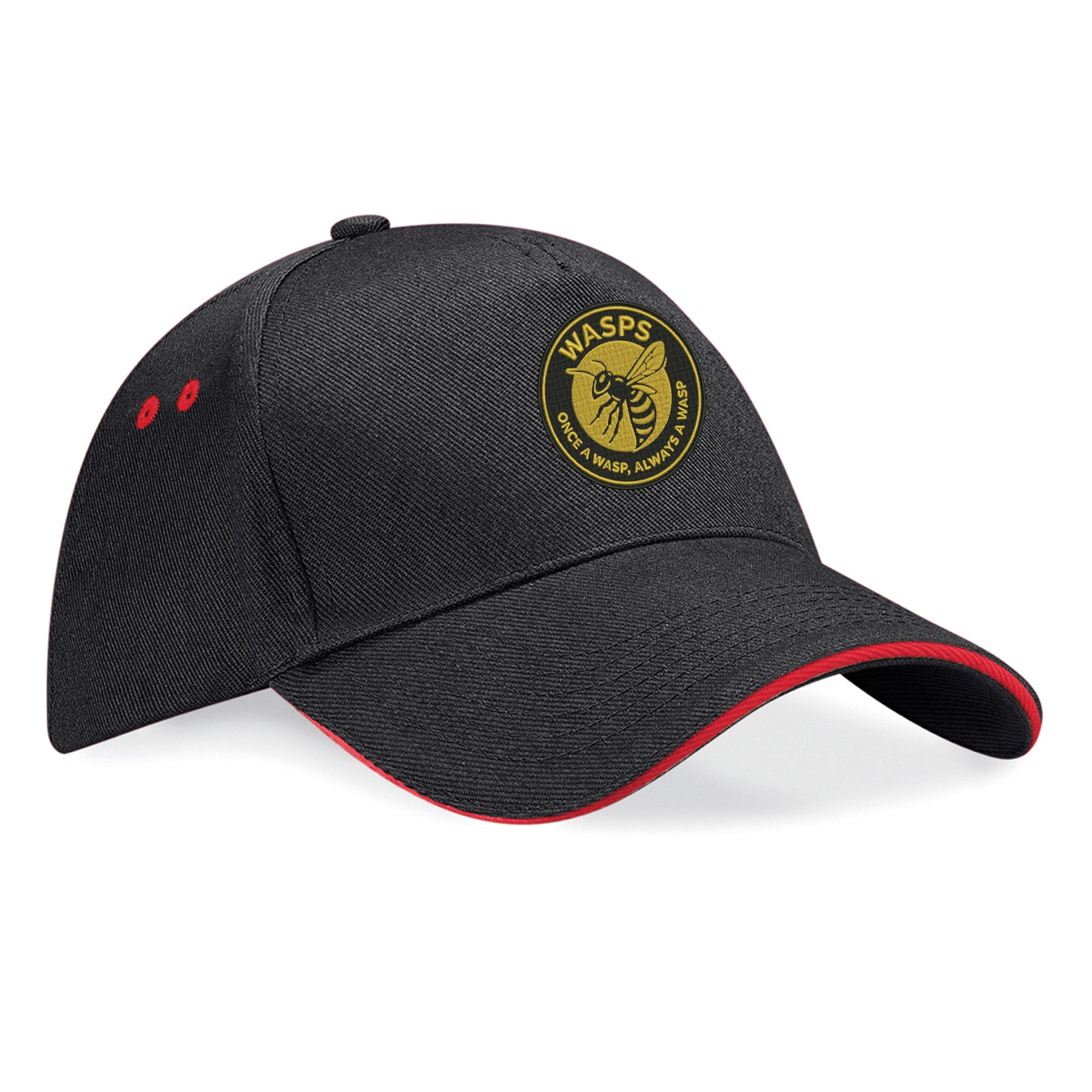Once a Wasp Always a Wasp Rugby Baseball Cap