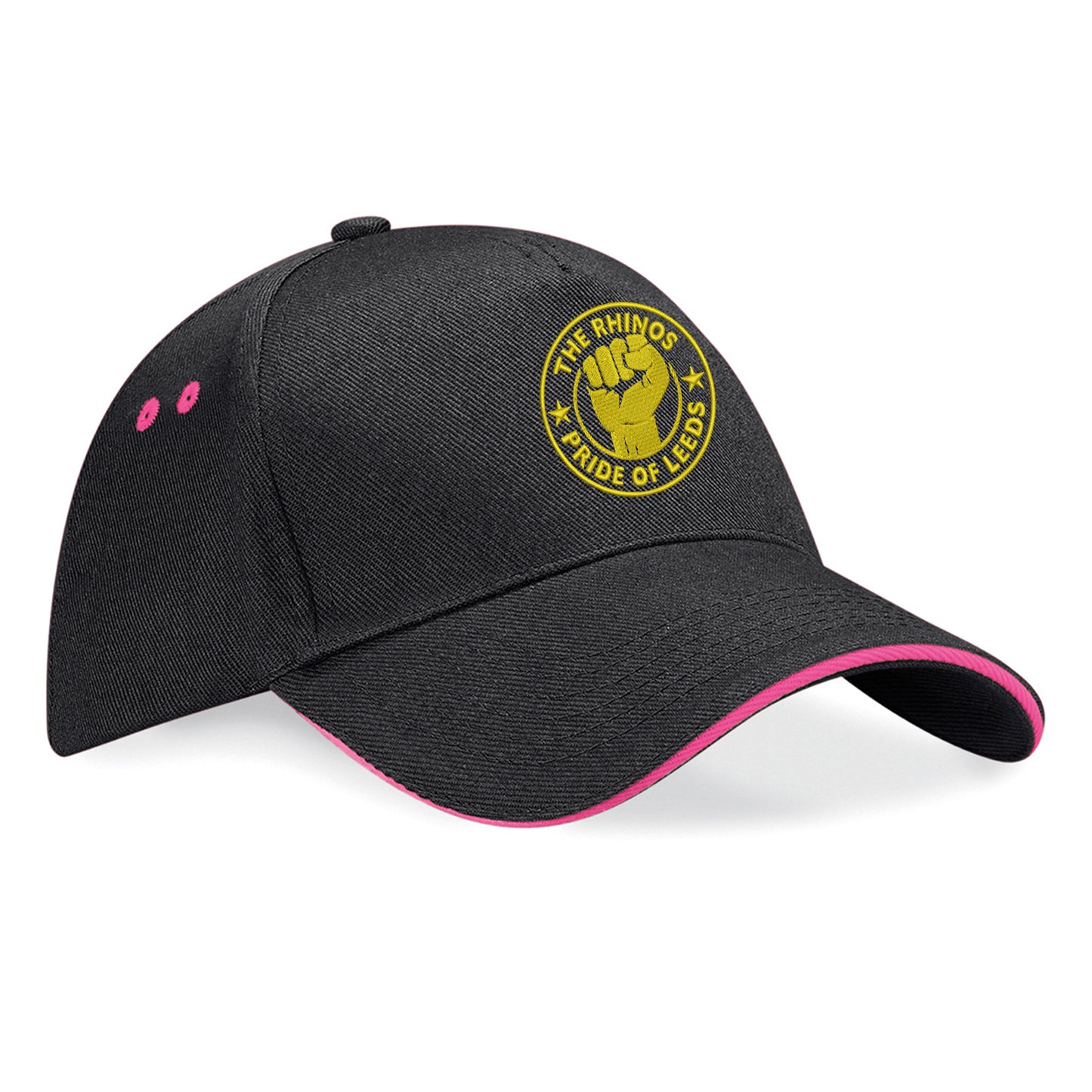The Rhinos Pride of Leeds Embroidered Baseball Cap