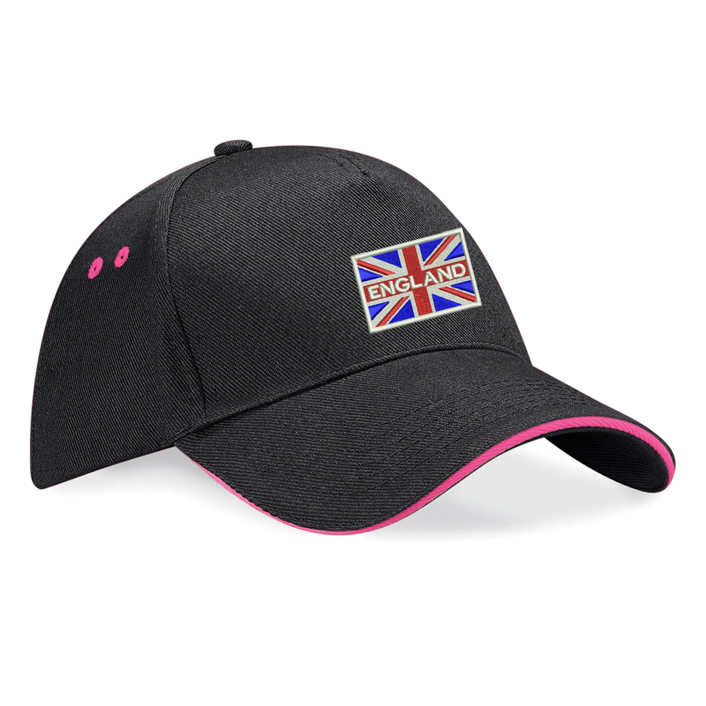 England Coloured Union Jack Baseball Cap