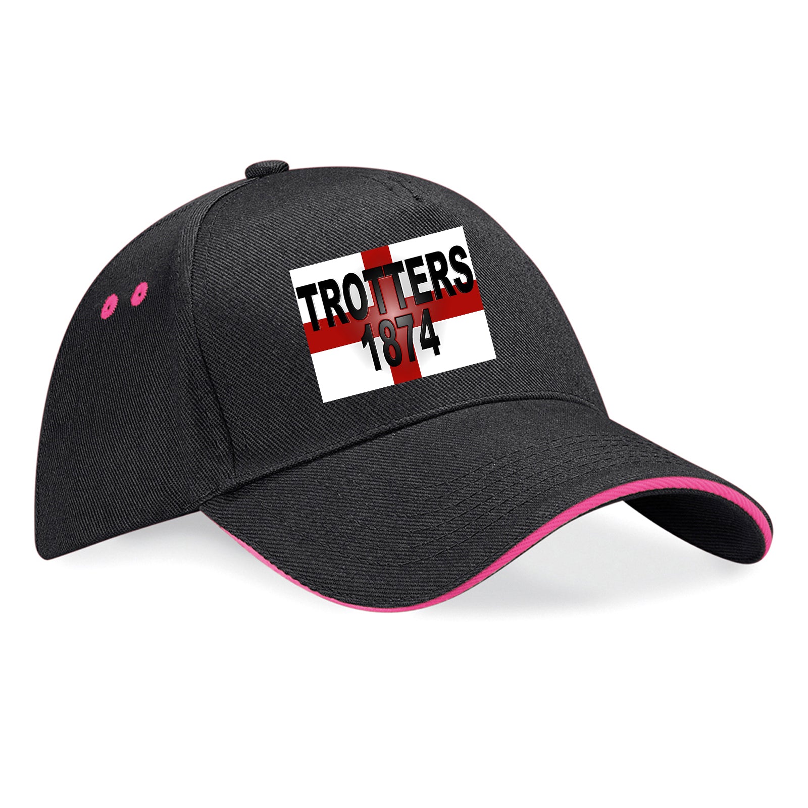 Trotters 1874 England Flag Baseball Cap