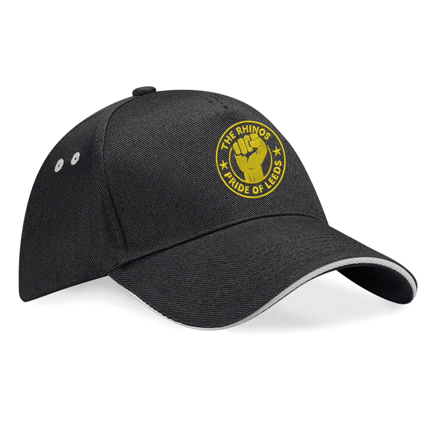 The Rhinos Pride of Leeds Embroidered Baseball Cap