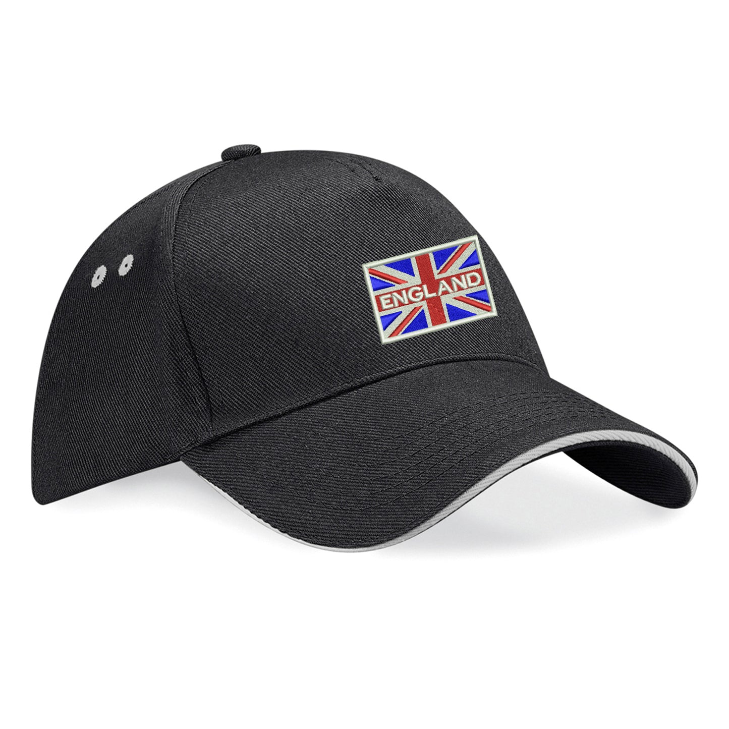 England Coloured Union Jack Baseball Cap