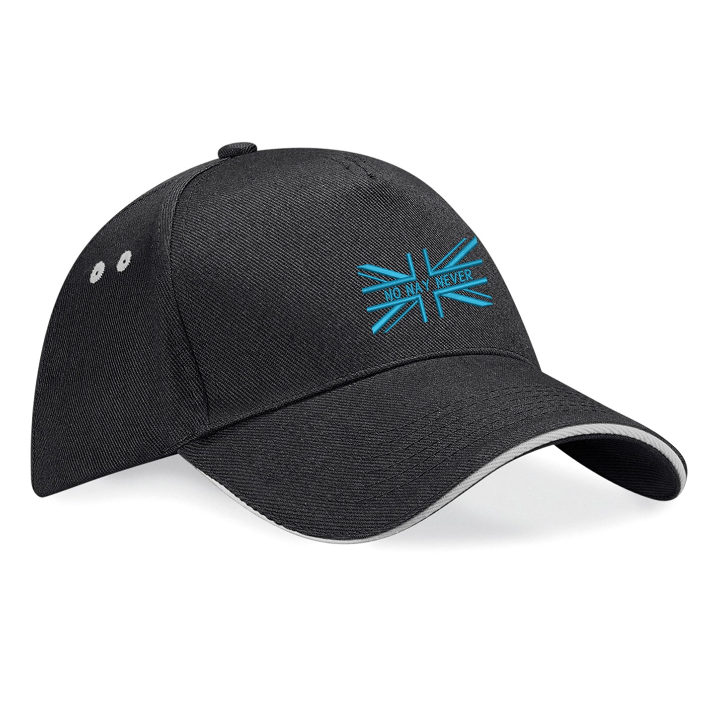 No Nay Never Union Jack Baseball Cap